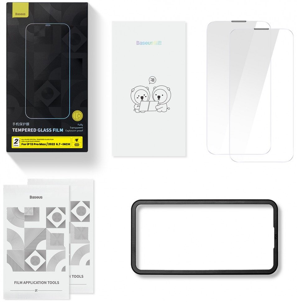 Стекло Baseus для Apple iPhone 14 Plus купить,NaN
