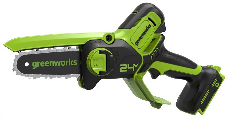Цепная пила Greenworks аккумуляторная GD24CSMNX