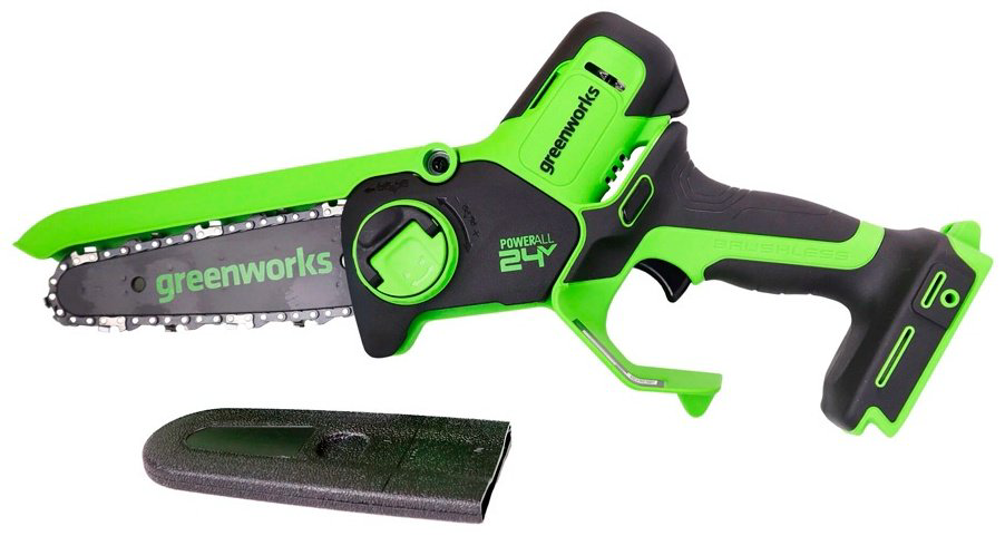 Цепная пила Greenworks аккумуляторная GD24CSMNX купить,NaN