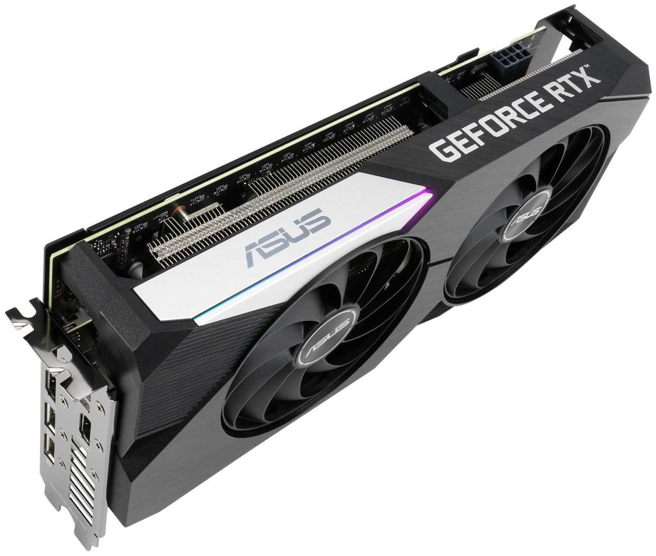 Видеокарта ASUS RTX3060T DUAL-RTX3060TI-O8G-V2 8GB - ForteMarket Видеокарта ASUS RTX3060T DUAL-RTX3060TI-O8G-V2 8GB купить,0