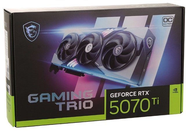 Видеокарта MSI RTX 5070 Ti Gaming Trio OC Plus 16 Гб - ForteMarket Видеокарта MSI RTX 5070 Ti Gaming Trio OC Plus 16 Гб купить,0