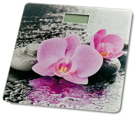 Напольные весы Sakura электронные SA-5071SB до 180 кг