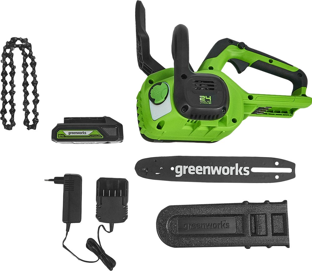 Цепная пила Greenworks аккумуляторная 2007707UA - ForteMarket Цепная пила Greenworks аккумуляторная 2007707UA купить,0