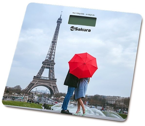 Напольные весы Sakura электронные SA-5072C до 150 кг