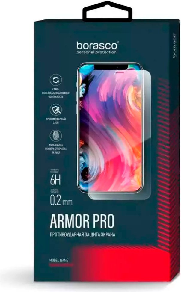 Стекло BoraSCO для Apple iPhone 15 Plus 72402 прозрачный