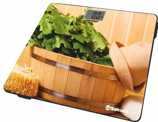 Напольные весы Sakura электронные SA-5071SB до 180 кг купить,NaN