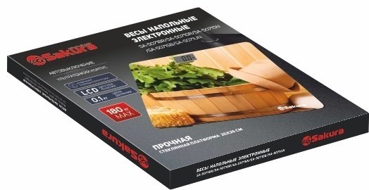 Напольные весы Sakura электронные SA-5071SB до 180 кг - ForteMarket Напольные весы Sakura электронные SA-5071SB до 180 кг купить,0