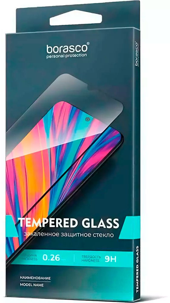 Стекло BoraSCO для Apple iPhone 16 Pro Max 73683 прозрачный