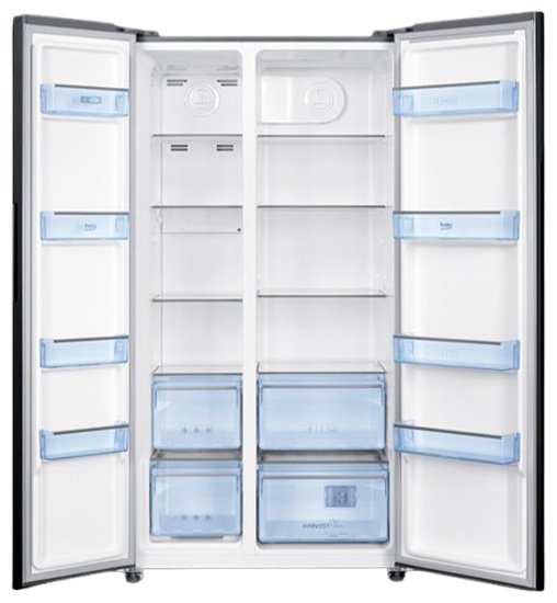 Холодильник BEKO GNOR563E20X серый купить,0
