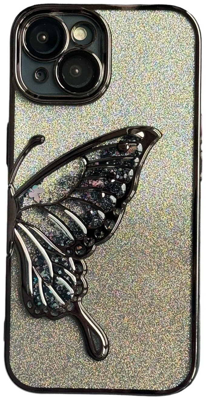Чехол для Samsung iPhone 15 черный купить,3020