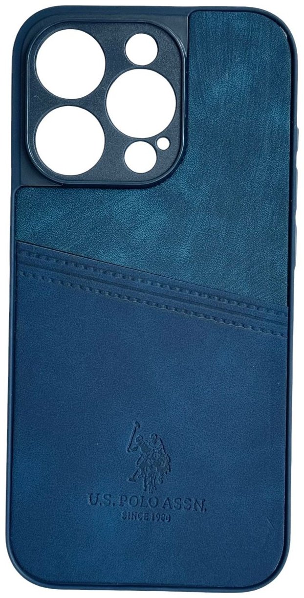 Чехол для Apple iPhone 14 Pro Max синий купить,1270