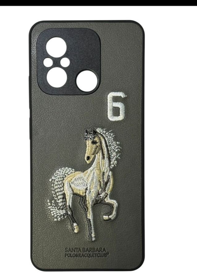 Чехол для Xiaomi Redmi 12C серый купить,2544