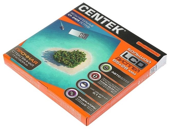 Напольные весы CENTEK электронные CT-2428 до 180 кг