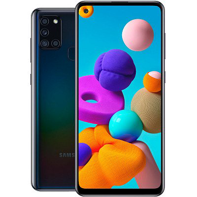 Смартфон Samsung Galaxy A21s 32Gb Black  купить,NaN