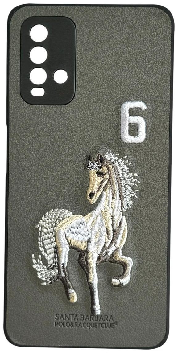 Чехол для Xiaomi Redmi 9T серый купить,799