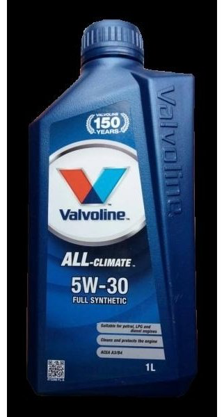 Моторное масло Синтетическое VALVOLINE All-Climate 5W-30 1 л