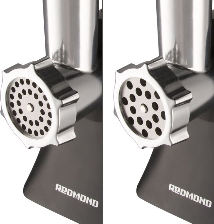 Мясорубка REDMOND RMG-1236 черный, серебристый купить,NaN