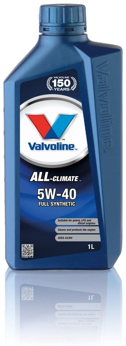 Моторное масло Синтетическое VALVOLINE ALL-Climate 5W-40 1 л