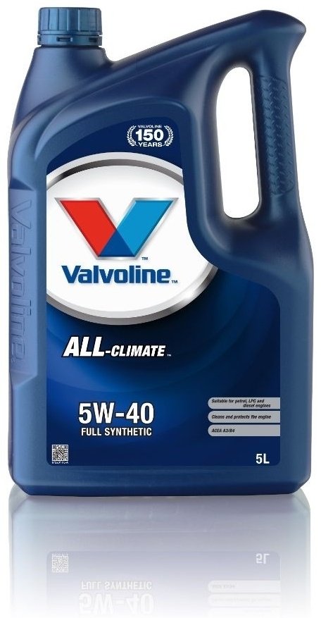 Моторное масло Синтетическое VALVOLINE All-Climate 5W-40 5 л