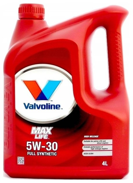 Моторное масло Синтетическое VALVOLINE MaxLife 5W-30 4 л