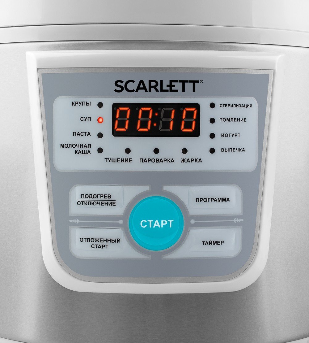 Мультиварка Scarlett SC-MC410S20 белая