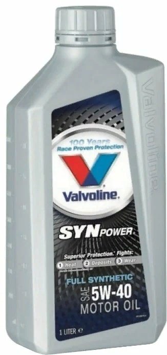 Моторное масло Синтетическое VALVOLINE SynPower 5W-40 1 л