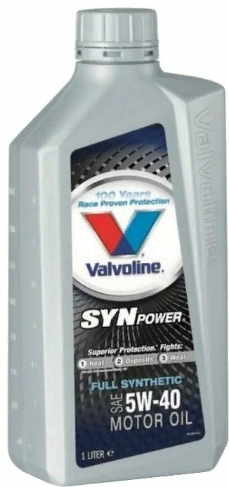 Моторное масло Синтетическое VALVOLINE SynPower 5W-40 1 л