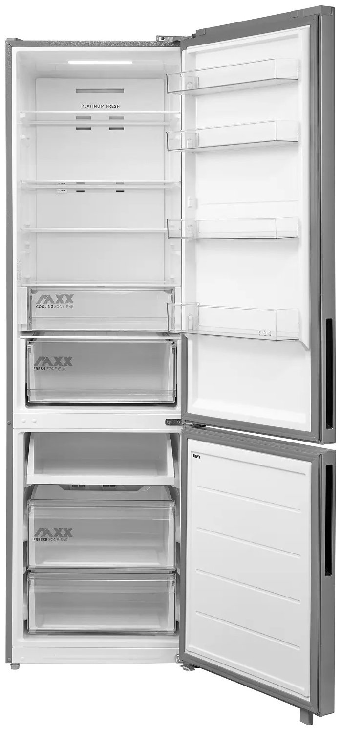 Холодильник Midea MDRB600MMF46 стальной купить,0