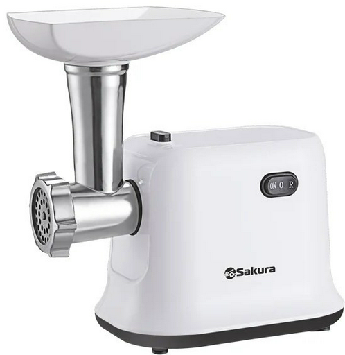 Мясорубка Sakura SA-6420W белый