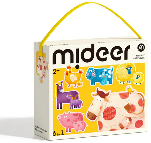 Mideer Пазл «Мой первый художник» – Фермерские животные