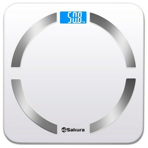 Напольные весы Sakura электронные SA-5056BK до 180 кг