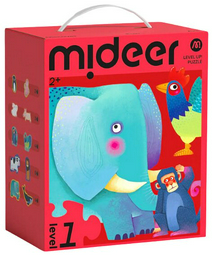 Mideer Пазл «Level Up!» Уровень 1 – Простые животные