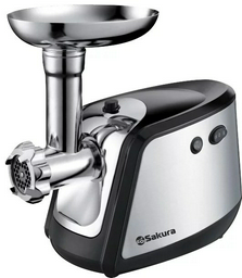 Мясорубка Sakura SA-6407 серебристый