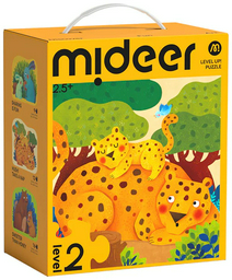 Mideer Пазл «Level Up!» Уровень 2 – Поцелуй моего малыша
