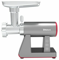 Мясорубка Sakura SA-6427G серебристый