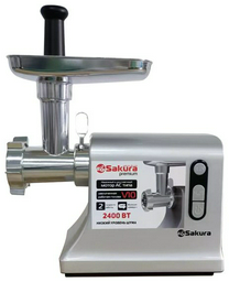 Мясорубка Sakura SA-6428G серый