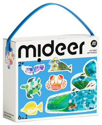 Mideer Пазл «Мой первый художник» – Морские животные