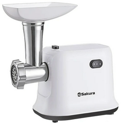 Мясорубка Sakura SA-6420STW белый