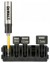 DeWALT набор торцевых головок 1/4 DT70826 4 шт