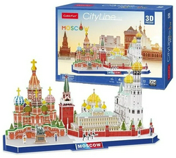 Пазл CubicFun Достопримечательности Москвы MC266h
