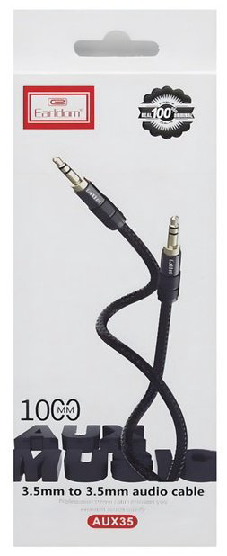 Кабель Earldom 3.5 mm jack - 3.5 mm jack 1 м
