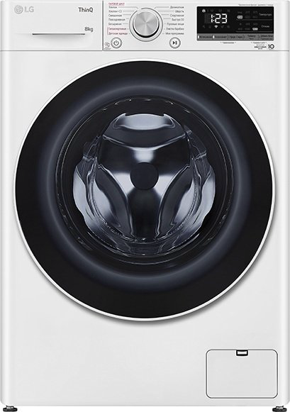 Стиральная машина LG F2V5PS0W белый купить,NaN
