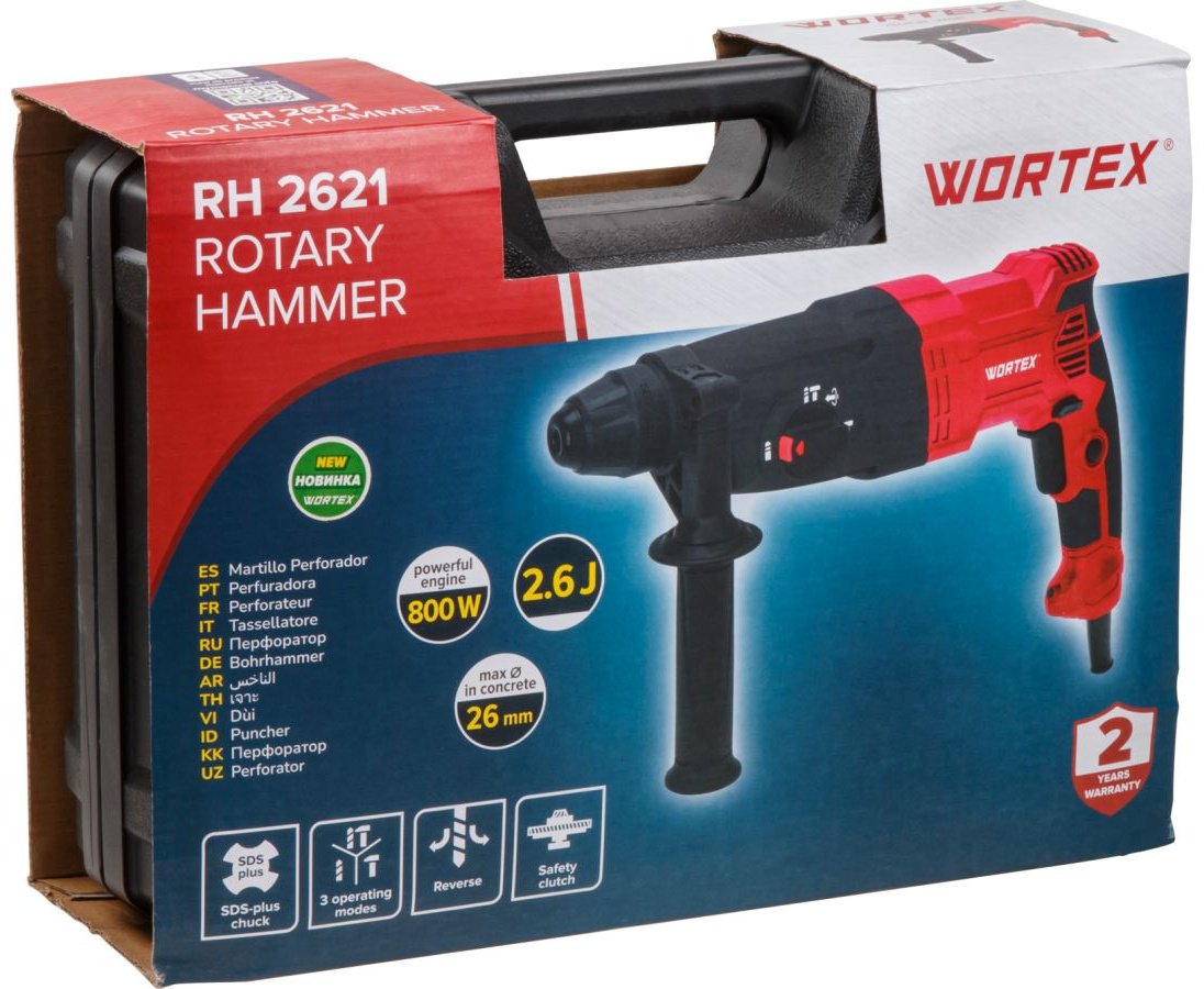 Перфоратор WORTEX 1333519 3 Дж, SDS-Plus - ForteMarket Перфоратор WORTEX 1333519 3 Дж, SDS-Plus купить,0
