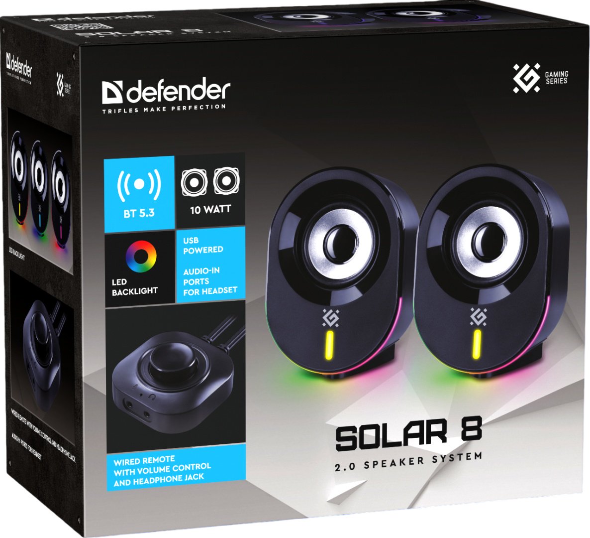 Акустическая система Defender Solar 8 купить,0