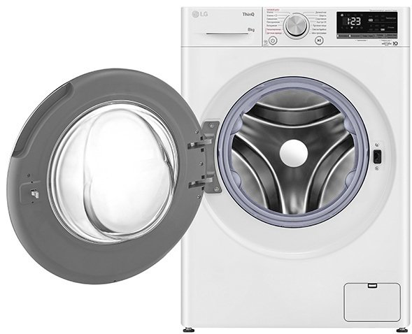 Стиральная машина LG F2V5PS0W белый купить,NaN