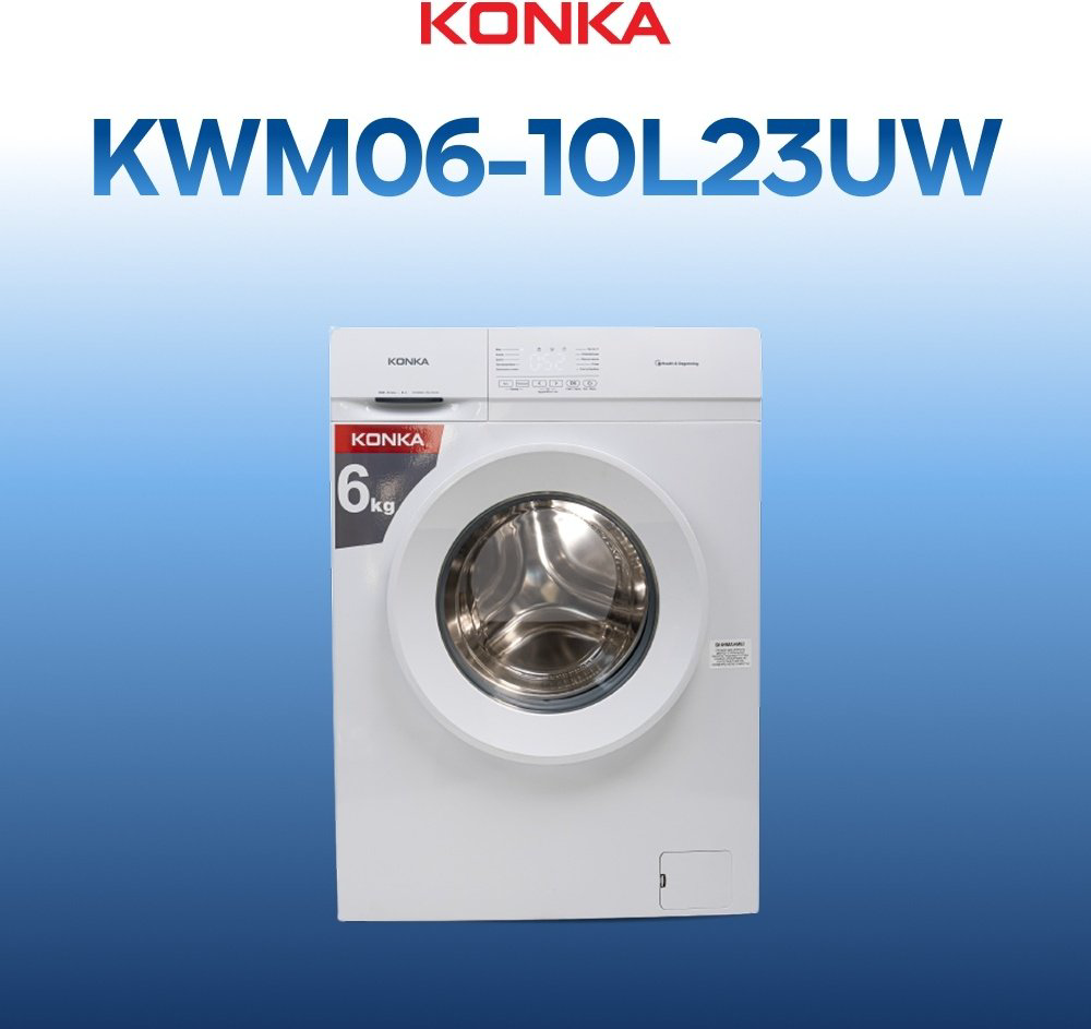 Стиральная машина KONKA KWM06-10L23UW белый купить,NaN