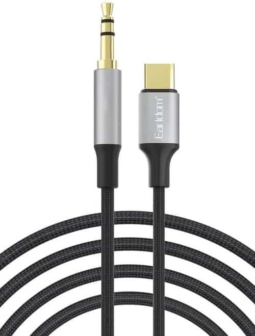 Кабель Earldom 3.5 mm jack - USB Type-C 1 м