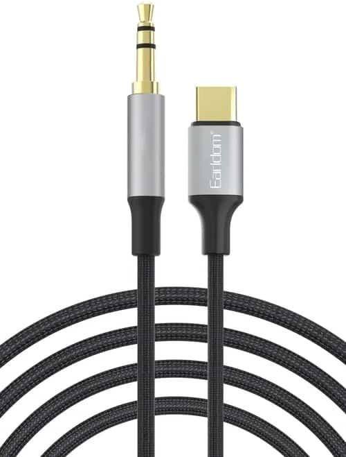 Кабель Earldom 3.5 mm jack - USB Type-C 1 м