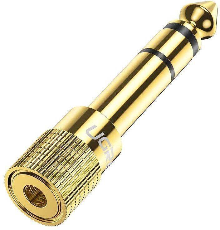 Переходник Ugreen 20503 3.5 mm jack - 6.3 mm jack
