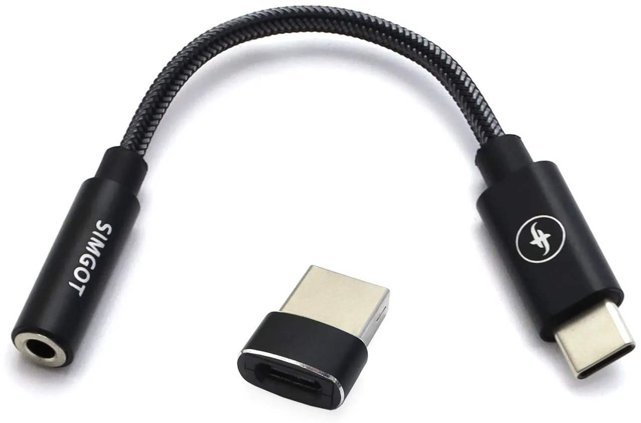 Переходник Simgot 3.5 mm jack - USB Type-C купить,NaN